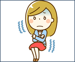 姿勢を正して冷え性を改善できるかも！？